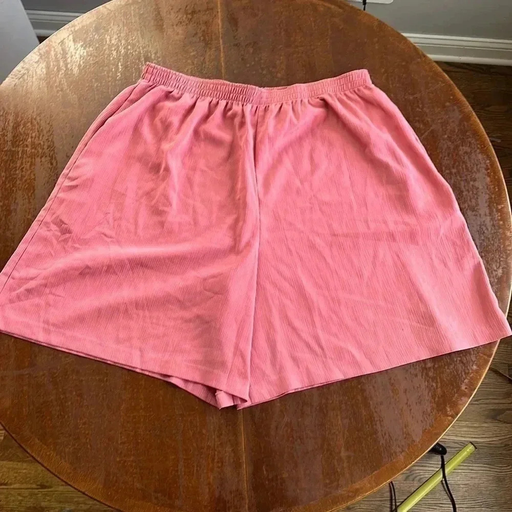 Maggie Sweet Flowy Shorts Pink Size 2X